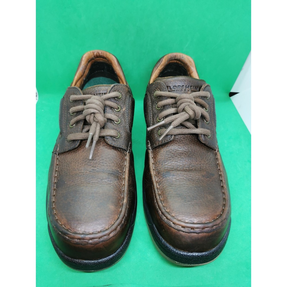 Florsheim Work Compadre Comp. Toe Brown Leather O… - image 7